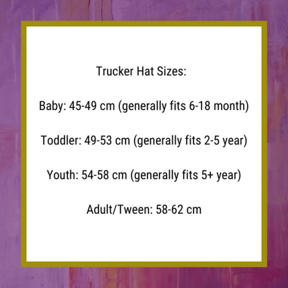 One Adult Trucker Hat Waves Black & White NEW - Picture 5 of 7